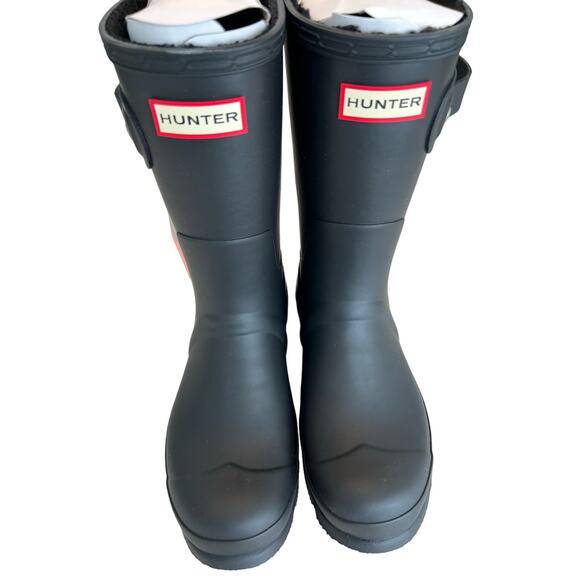 Hunter Men's Water Shoes Boat Size 7 - Insulated Tall Waterproof Wellies Boots - Picture 6 of 7